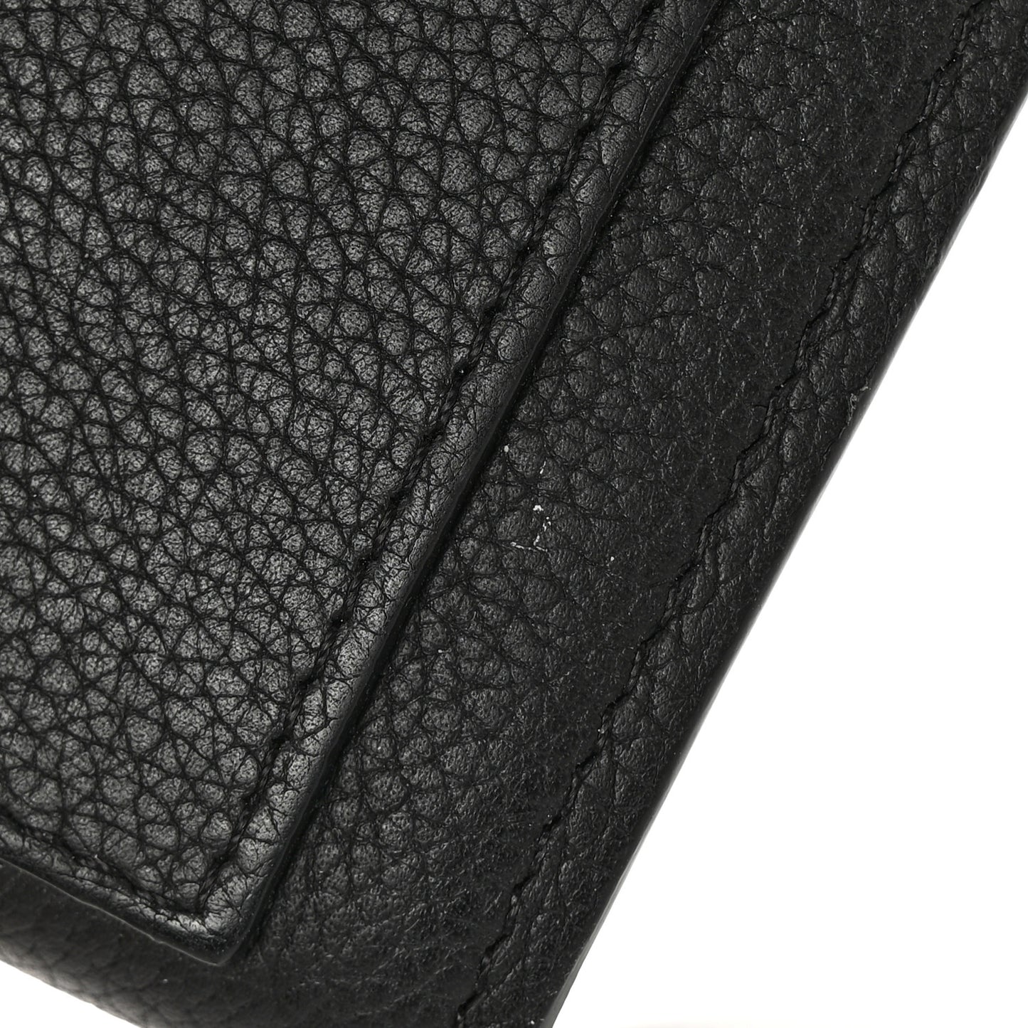 Soft Calfskin My Lockme Wallet Black