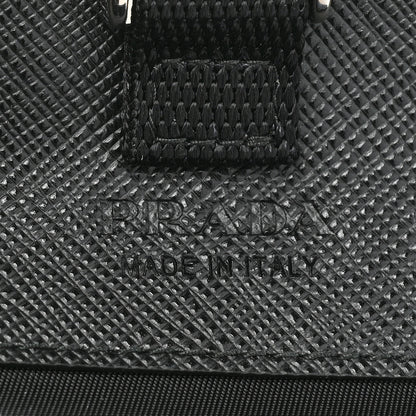 Prada Re-Nylon Saffiano Smartphone Case Crossbody Black 6 of 9