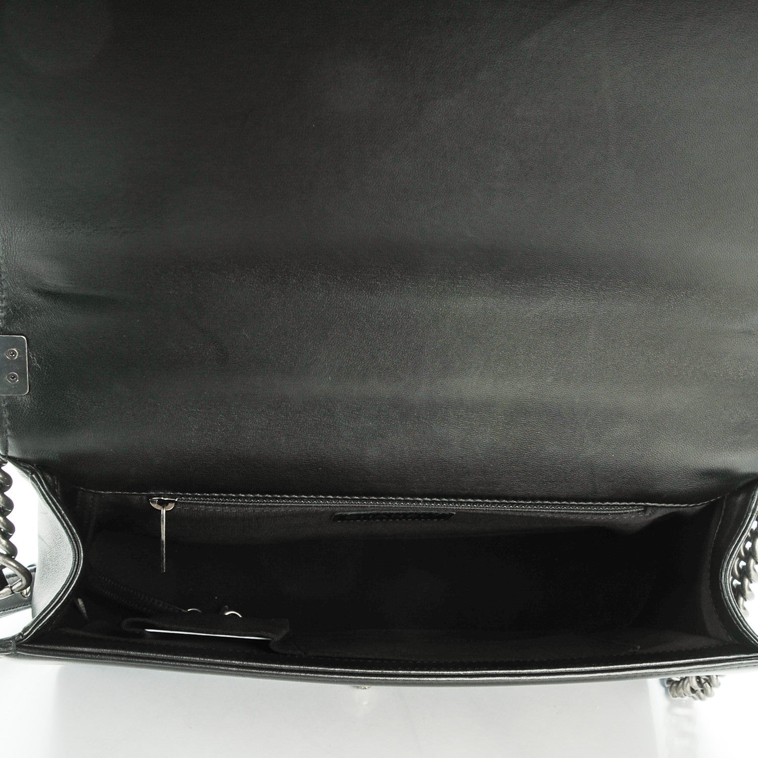 Chanel Lambskin Quilted Large Boy Flap Black 5 of 7