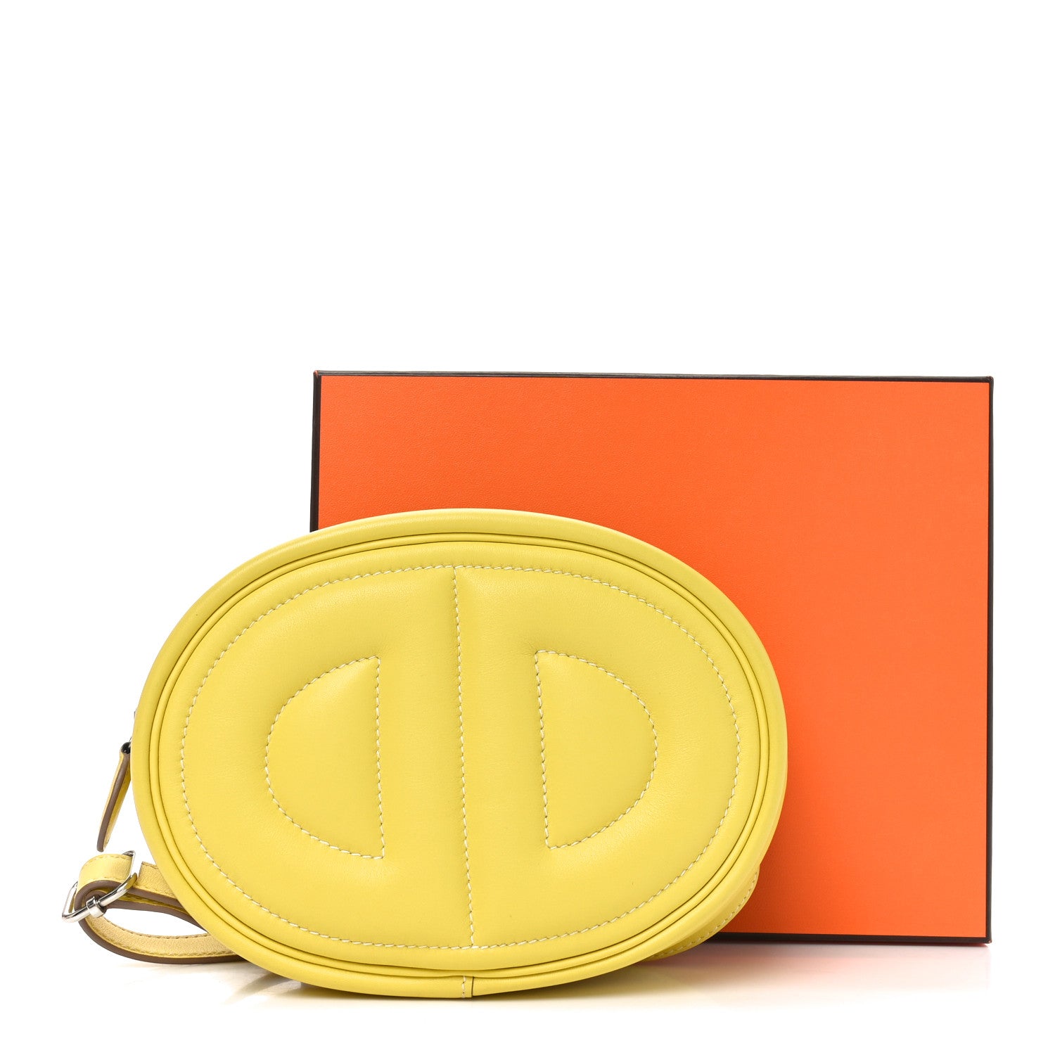 Hermes Swift Verso In-The-Loop Belt Bag Lime Sesame 9 of 9