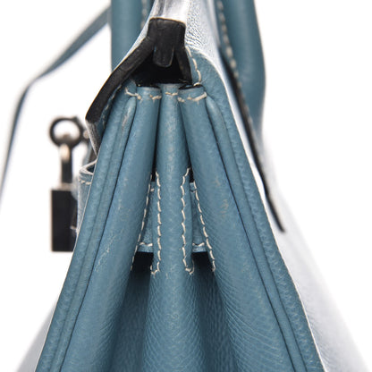 Hermes Epsom Birkin 30 Blue Jean 25 of 34