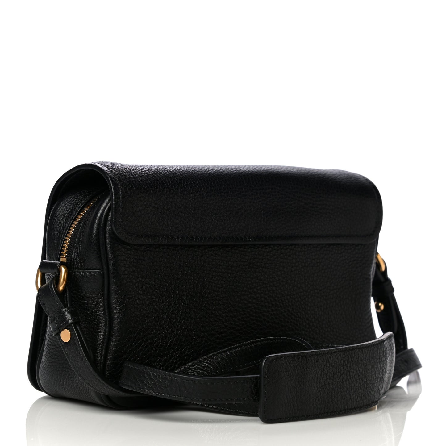 Vitello Phenix Crossbody Bag Black
