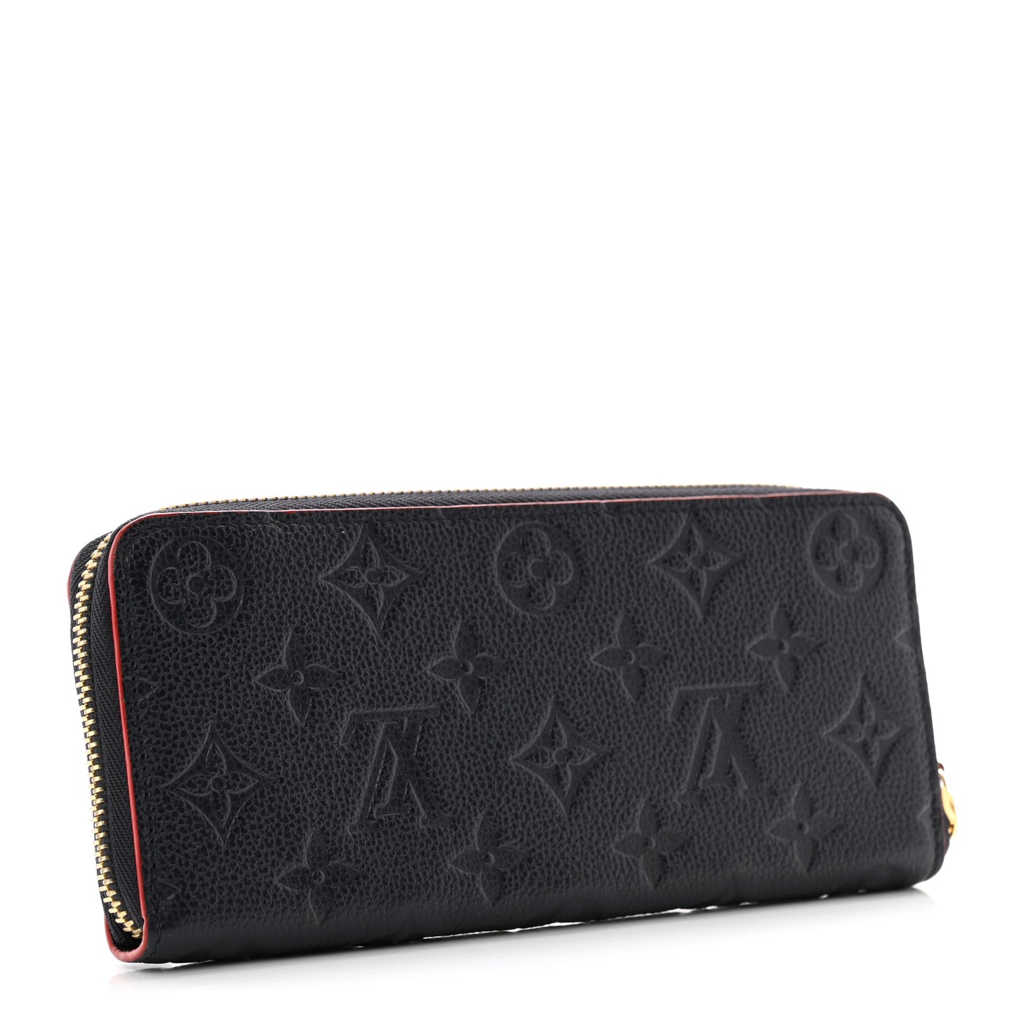 Empreinte Clemence Wallet Marine Rouge