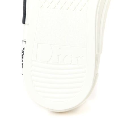 Christian Dior Technical Canvas Oblique B23 High Top Sneakers 37.5 White 6 of 11