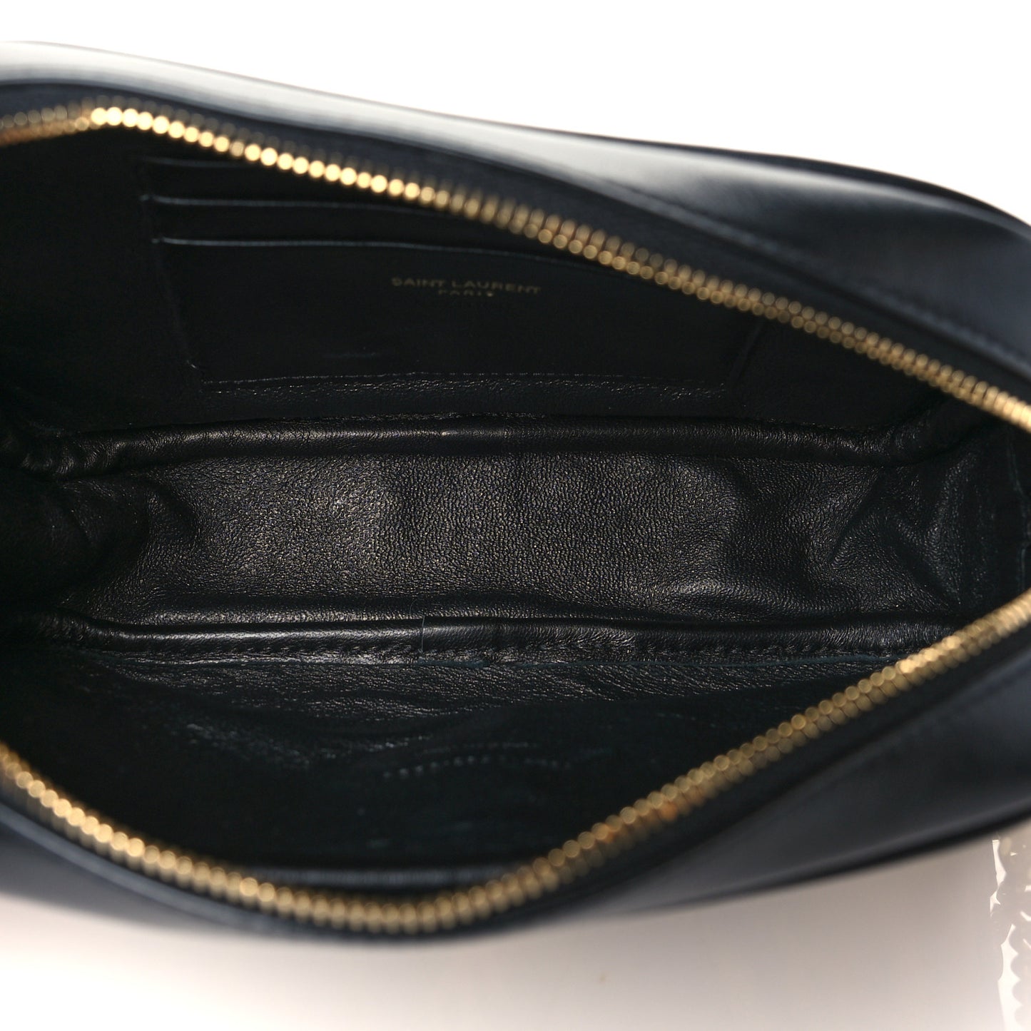 Canvas Calfskin Leopard Print Monogram Mini Lou Camera Bag Brown
