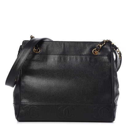 Chanel Caviar CC Shoulder Bag Black 1 of 14