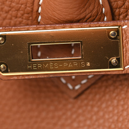 Hermes Togo Birkin 35 Gold 27 of 37