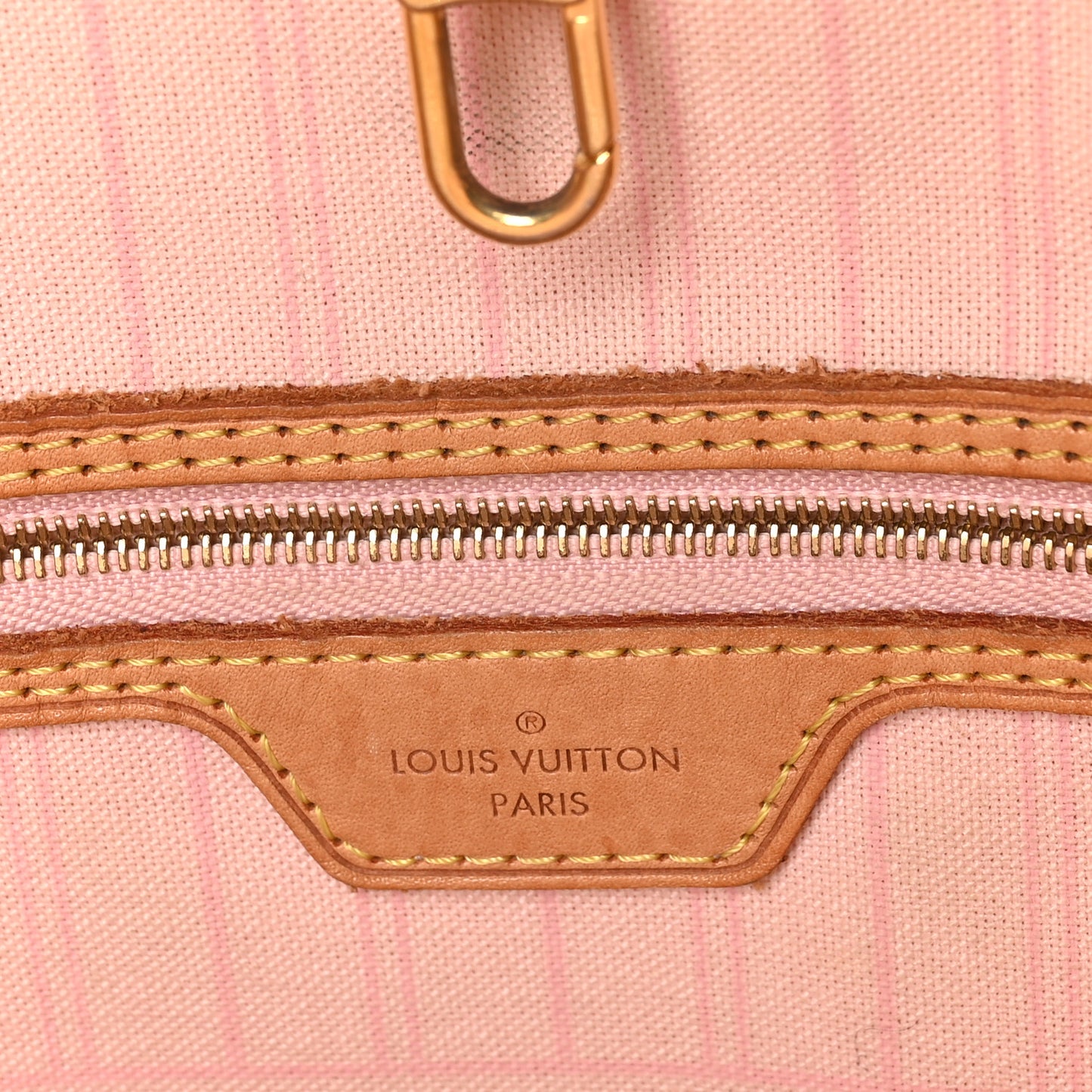 Damier Azur Neo Neverfull MM Rose Ballerine