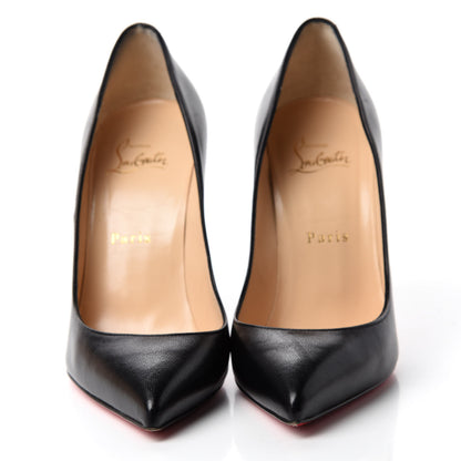 Christian Louboutin Shiny Nappa Pigalle Follies 100 Pumps 37 Black 2 of 10