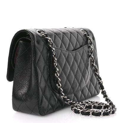Chanel Caviar Quilted Medium Double Flap Black 3 of 11
