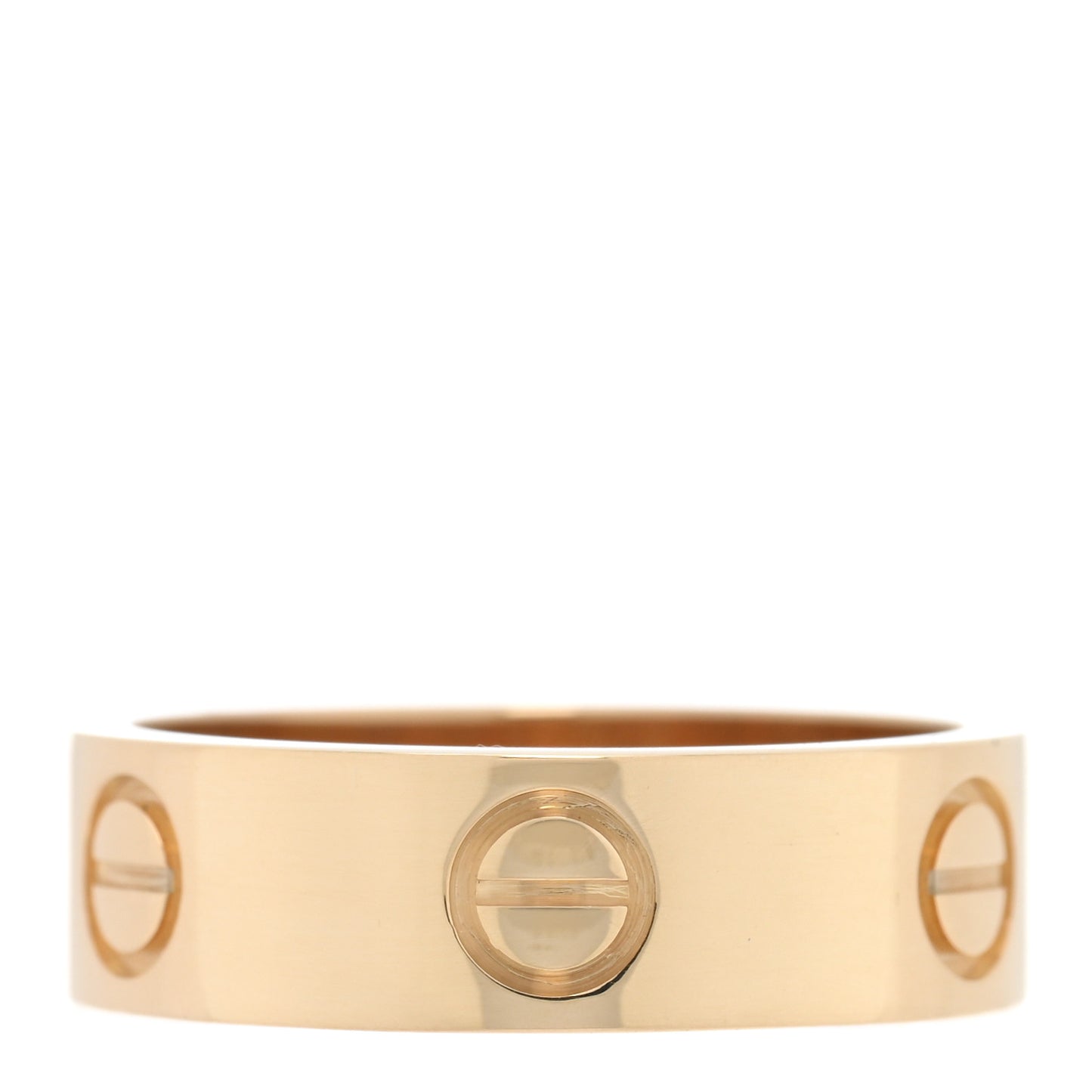 18K Yellow Gold 5.5mm LOVE Ring 52 6