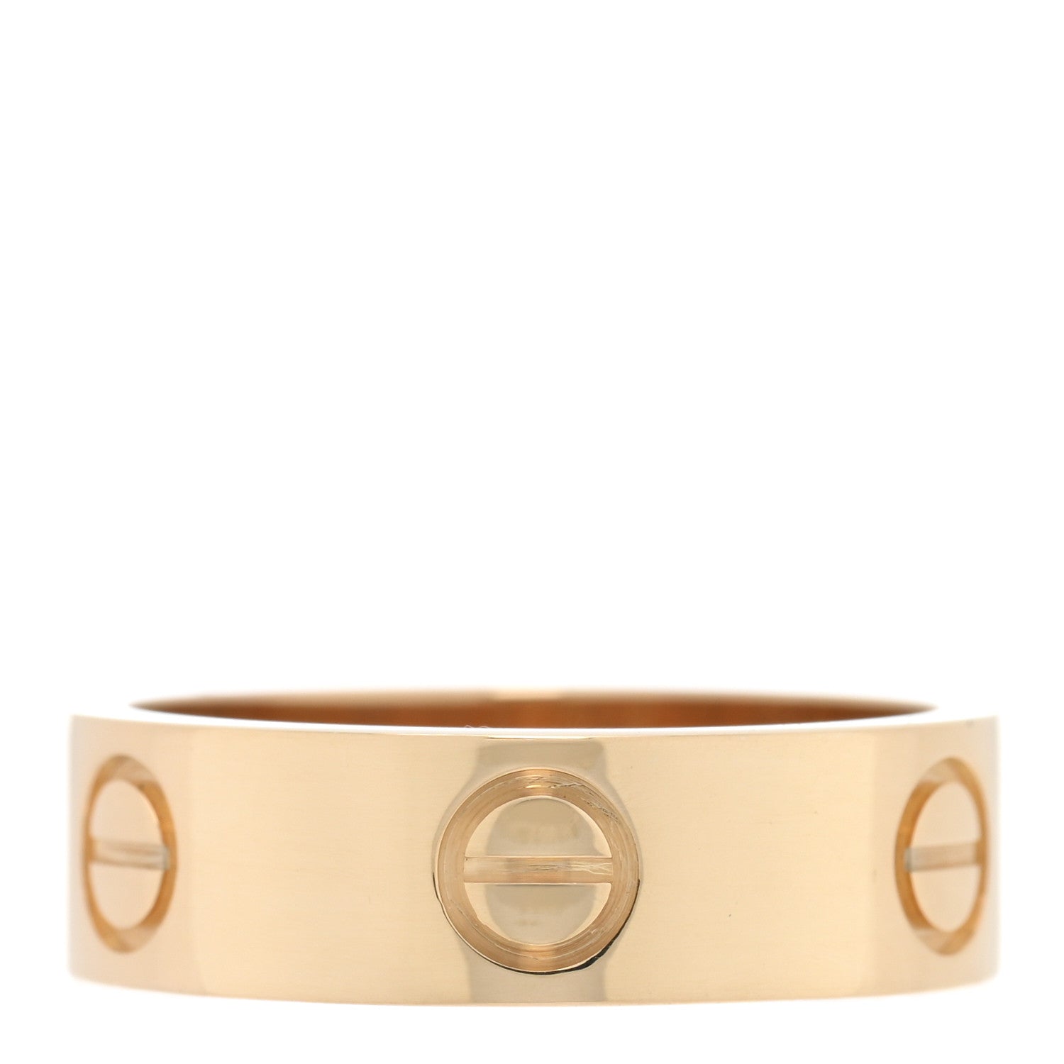 Cartier 18K Yellow Gold 5.5mm LOVE Ring 52 6 3 of 4