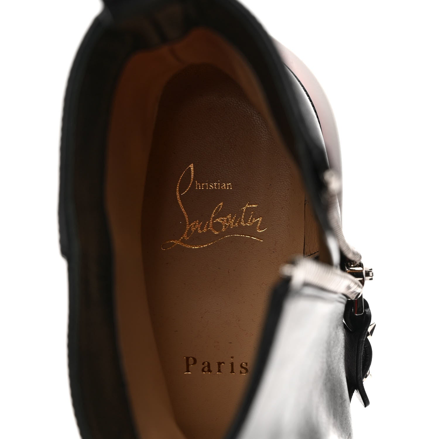 Christian Louboutin Calfskin Maxiboot Boots 39 Black 6 of 7