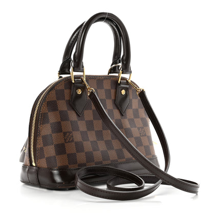 Louis Vuitton Damier Ebene Alma BB 2 of 11