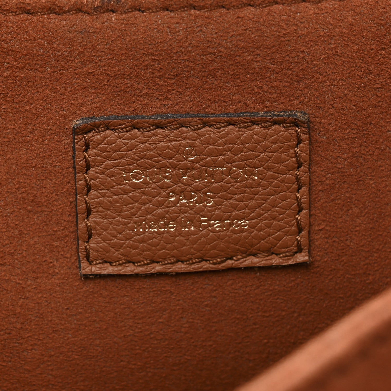 Louis Vuitton Grained Calfskin Lockme Oxford Cognac 6 of 11