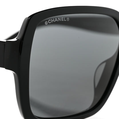 Chanel Acetate Square Sunglasses 5408 Black 7 of 8