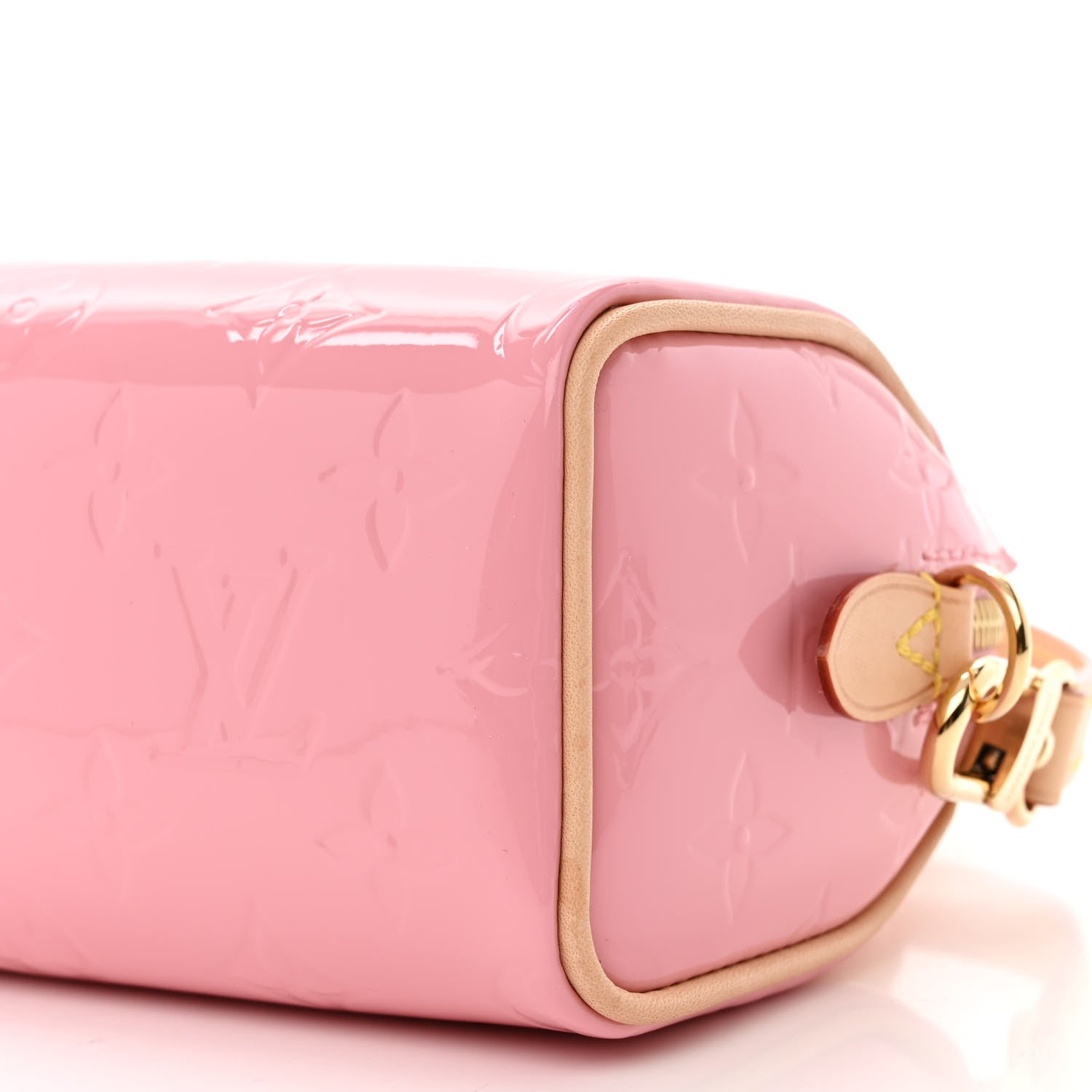 Louis Vuitton Vernis Monogram Nano Speedy Mochi Pink 9 of 10