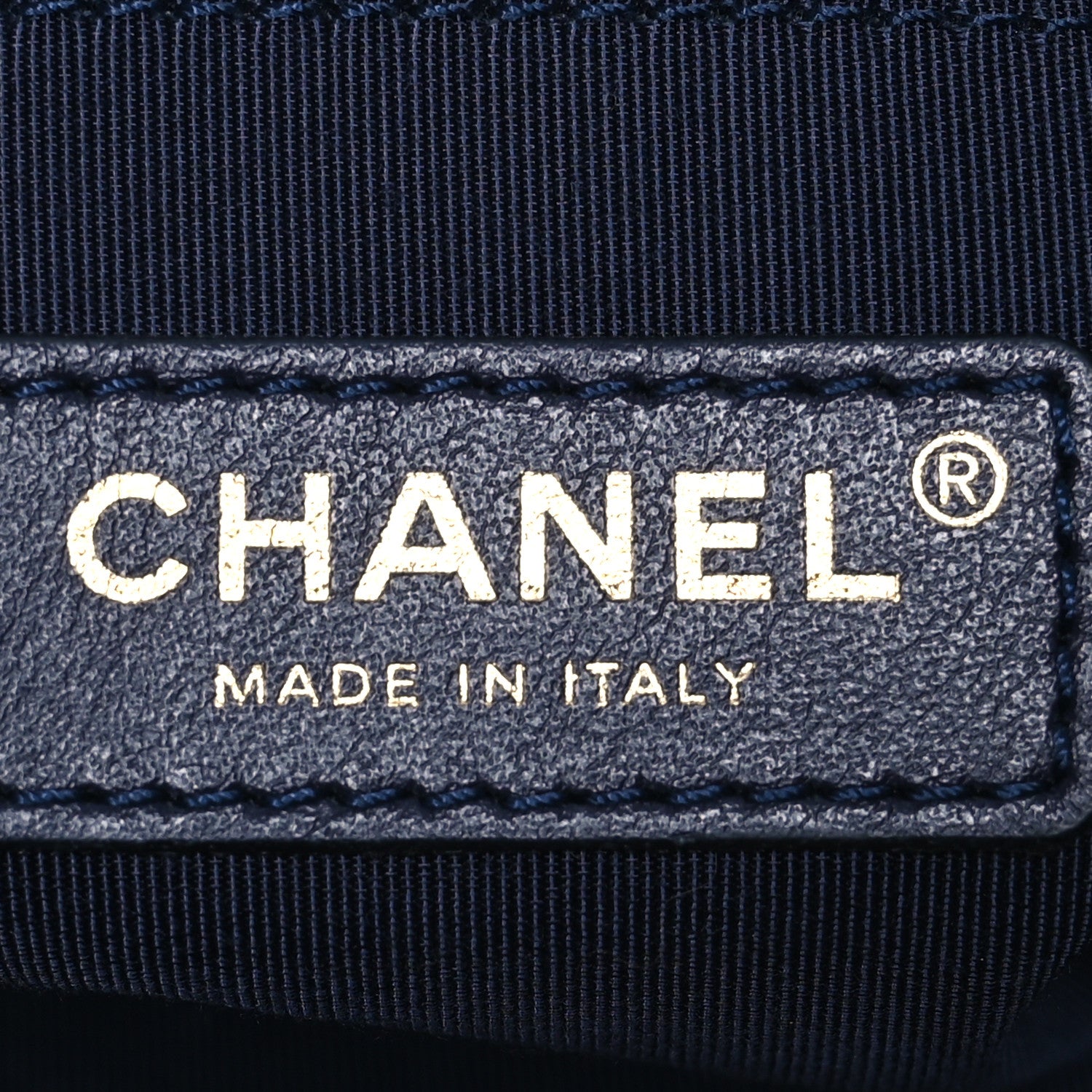 Chanel Caviar Quilted Small City Walk Hobo Navy Blue 6 of 10