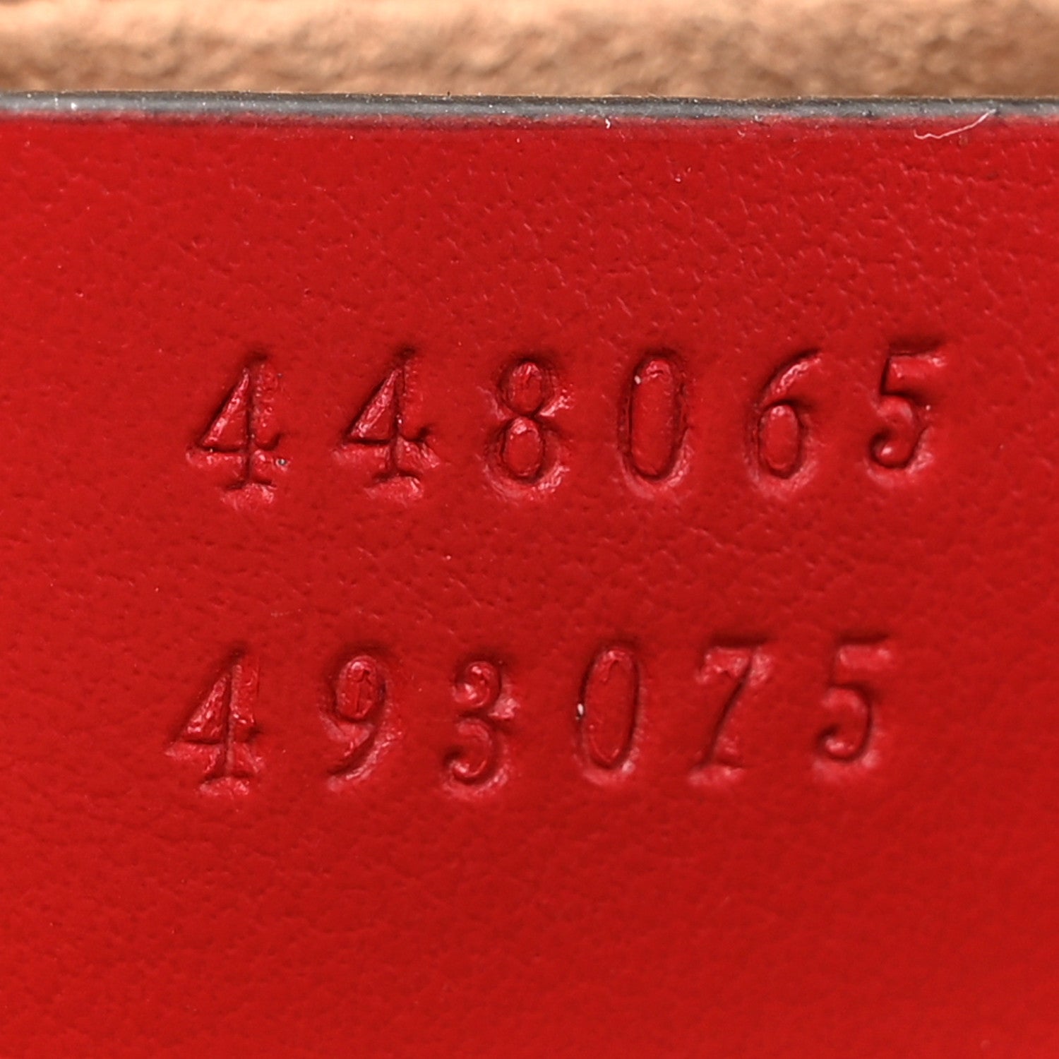 Gucci Calfskin Matelasse Mini GG Marmont Chain Shoulder Bag Hibiscus Red 7 of 10