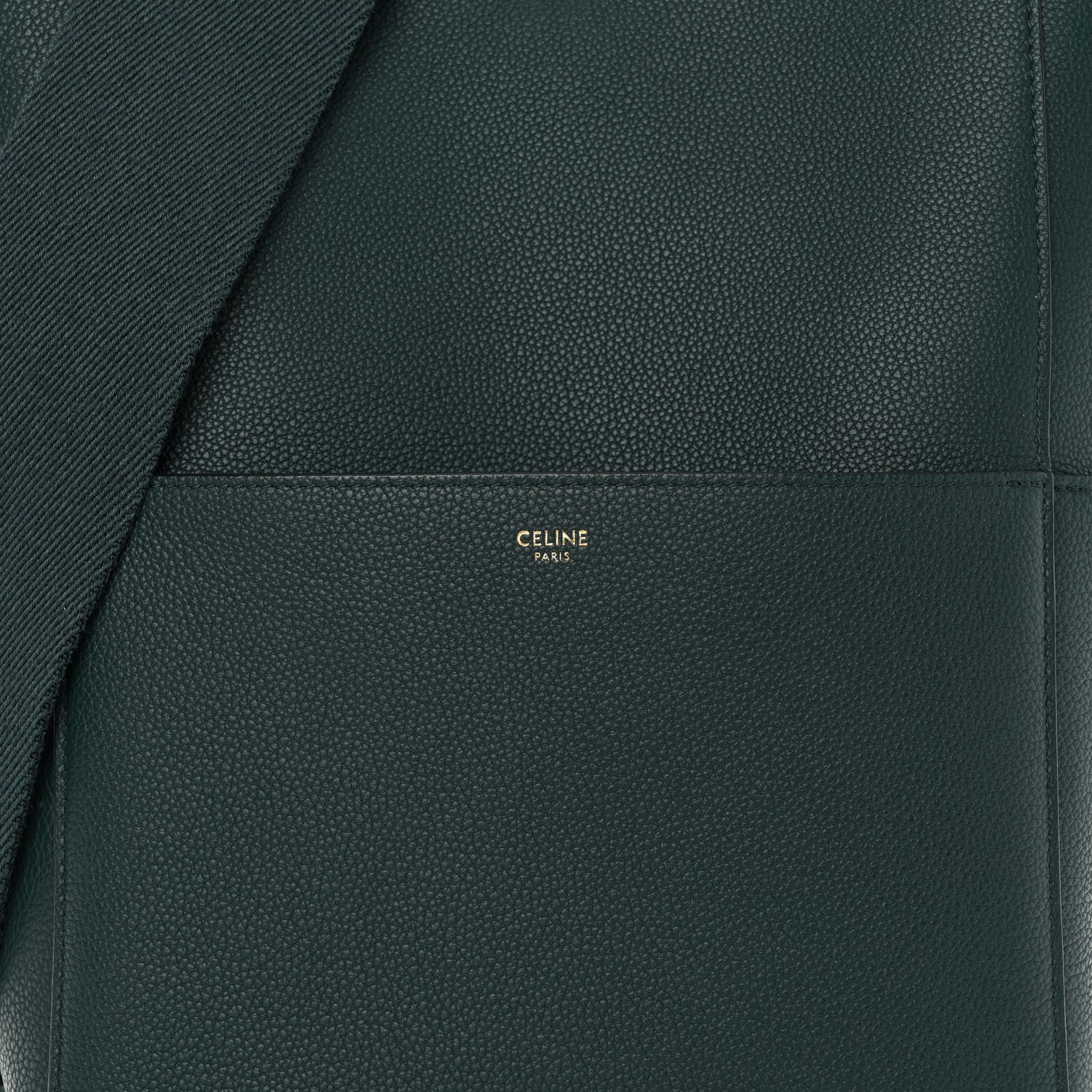 Celine Soft Grained Calfskin Sangle Bucket Bag Amazone 6 of 8