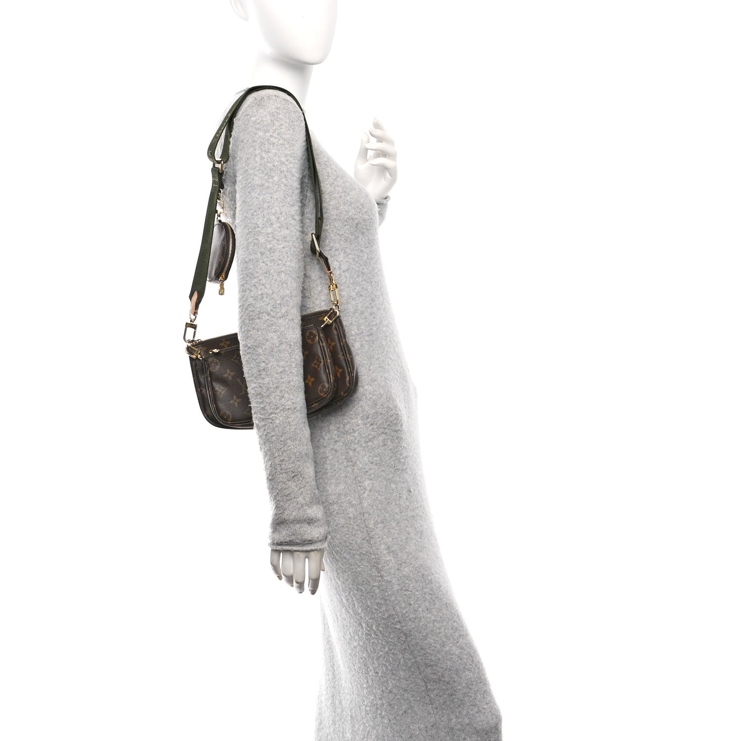 Monogram Multi Pochette Accessories Kaki