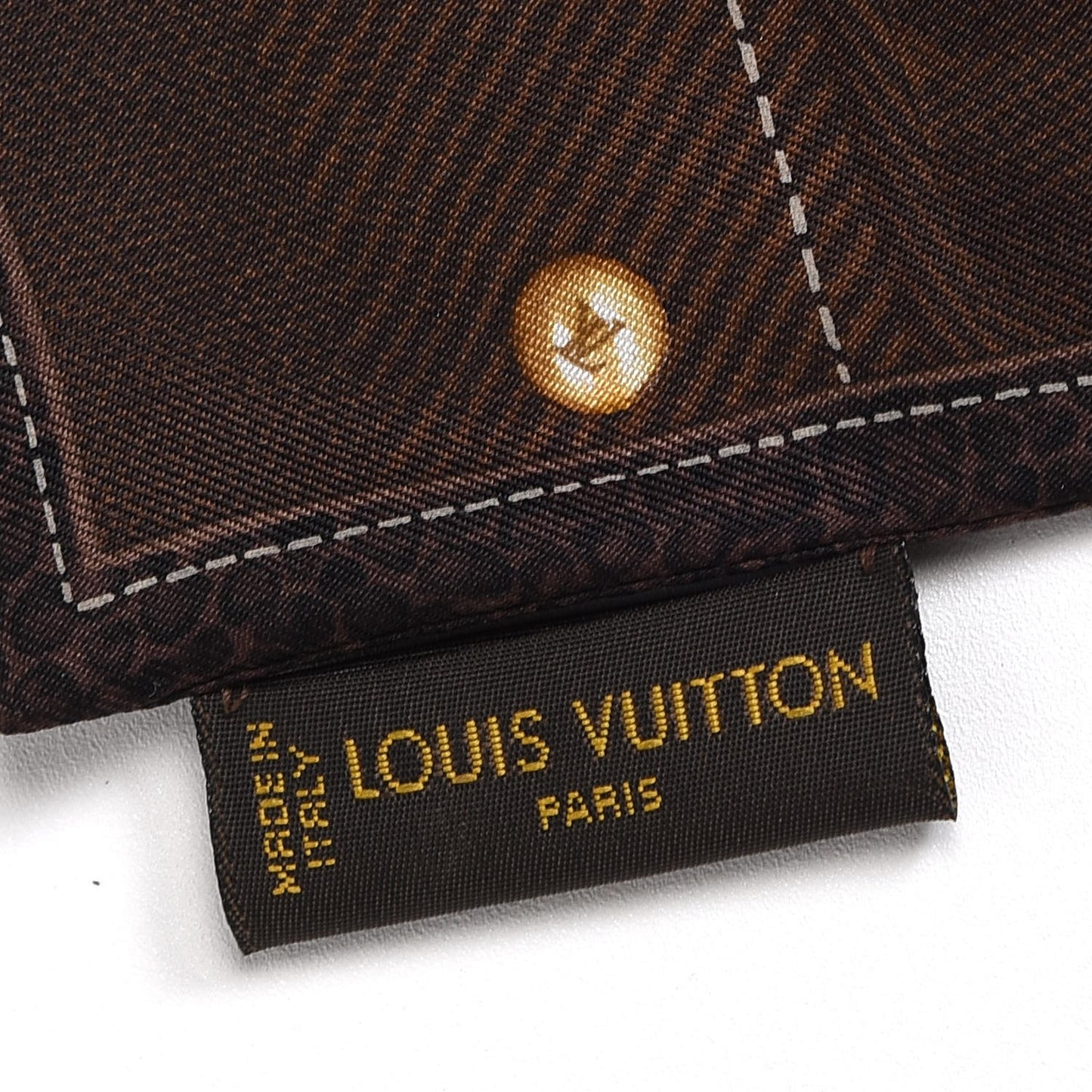 Silk Monogram New Denim Bandeau Ebene
