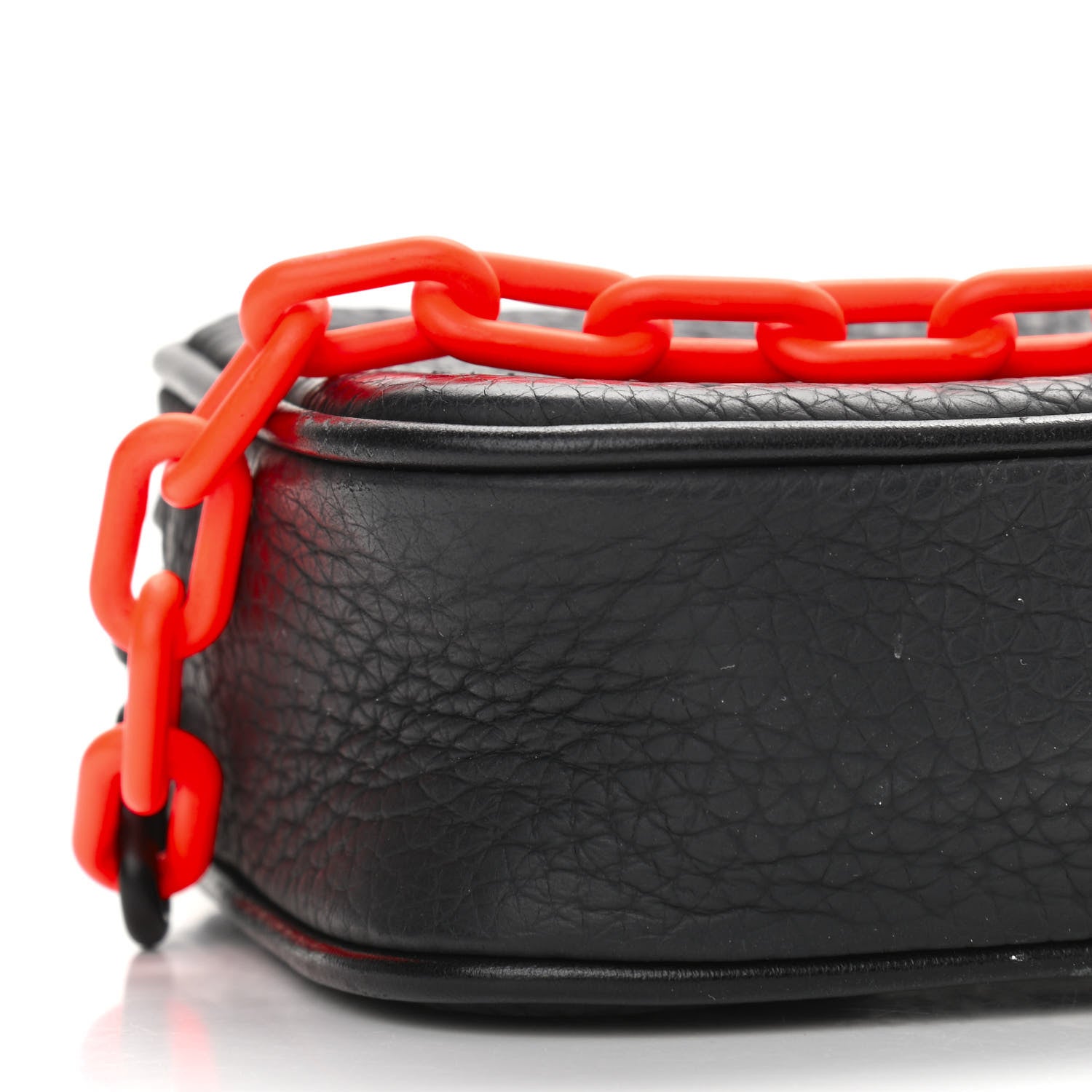 Louis Vuitton Taurillon Monogram Uniformes Solar Ray Soft Pochette Volga Belt Bag Black 9 of 10