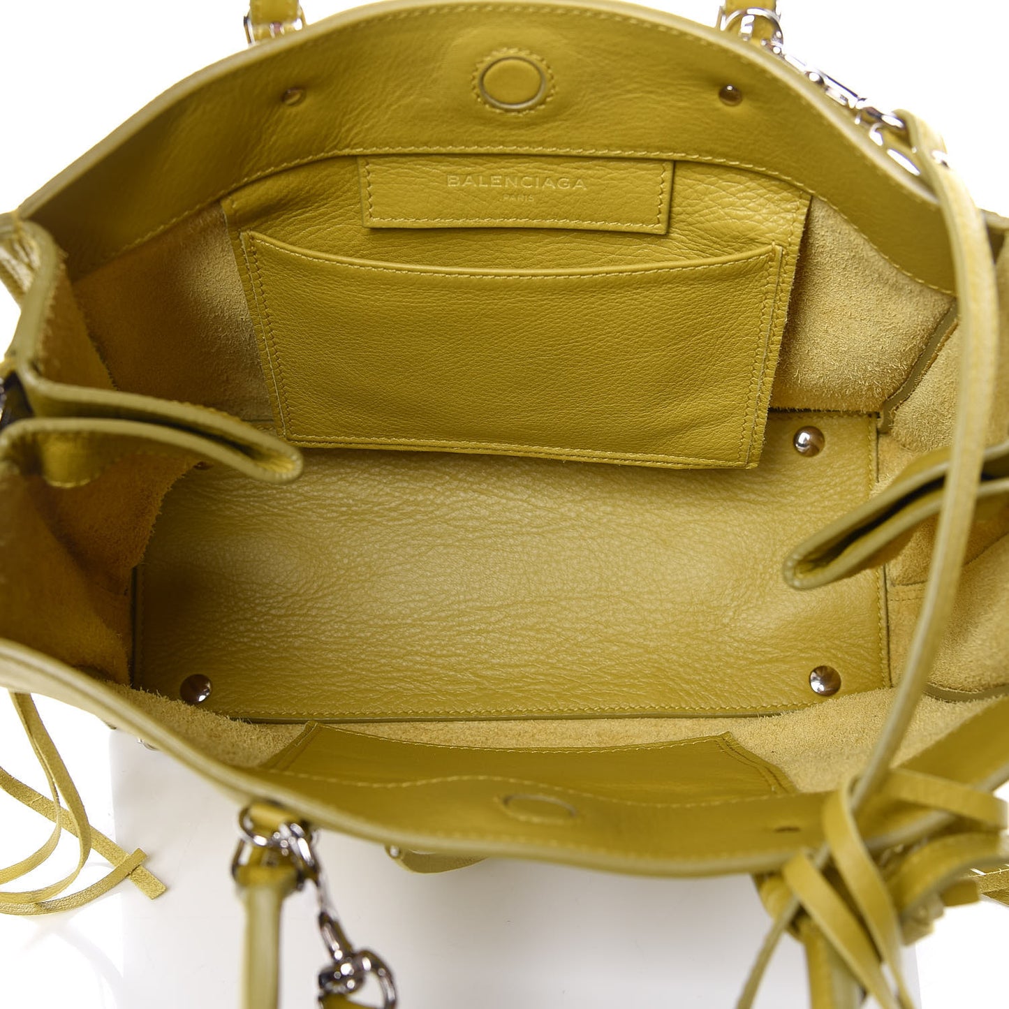 Calfskin Papier Mini A4 Jaune Citronnade