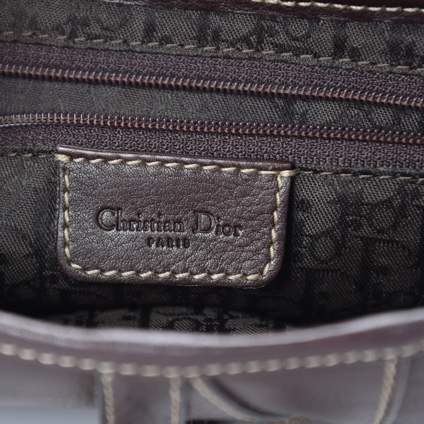 Calfskin Saddle Bag Brown