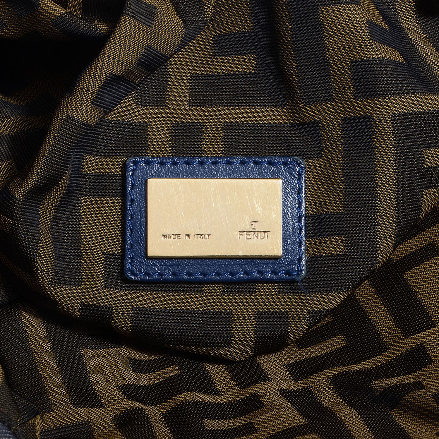 Fendi Denim Spalmati Woven Spy Blue 7 of 9
