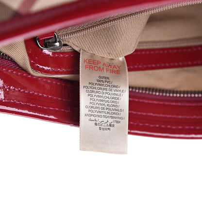 Burberry Supernova Check Regent Tote Raspberry 10 of 15