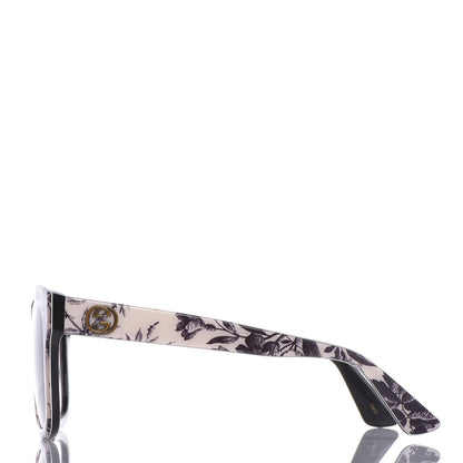 Gucci Acetate Herbarium Print Square Frame Sunglasses GG0032S Grey 3 of 6