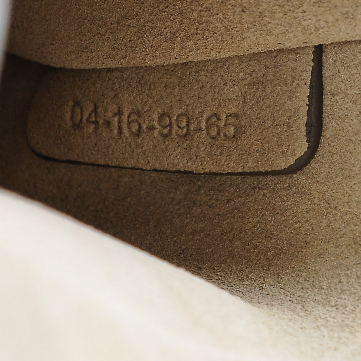 Suede Calfskin Small Faye Shoulder Bag Tobacco