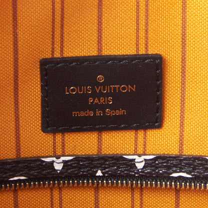 Louis Vuitton Monogram Giant Jungle Neverfull MM Black 7 of 8