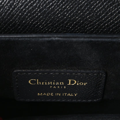 Christian Dior Calfskin Mini Saddle Bag Black 6 of 9