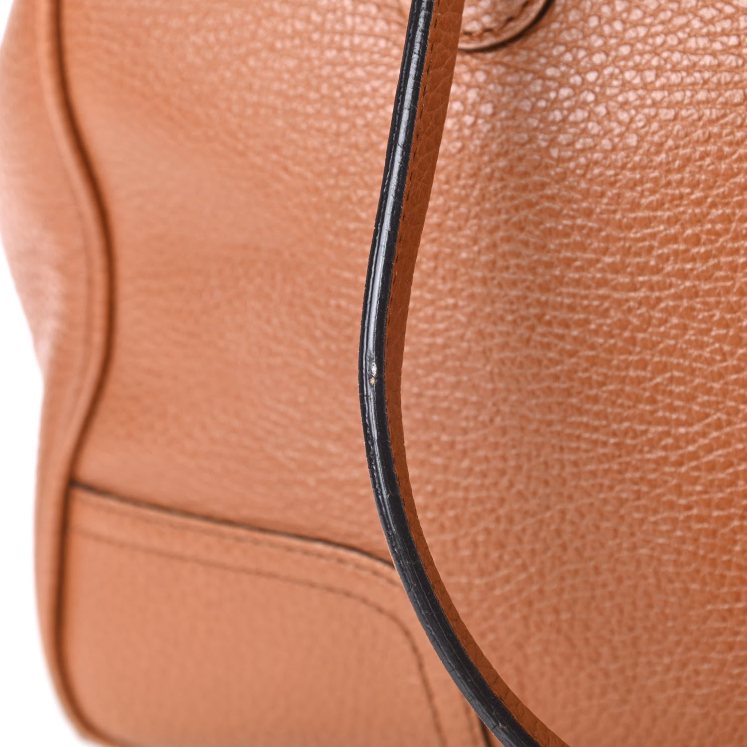 Gucci Calfskin Medium Princy Tote Cognac 14 of 15