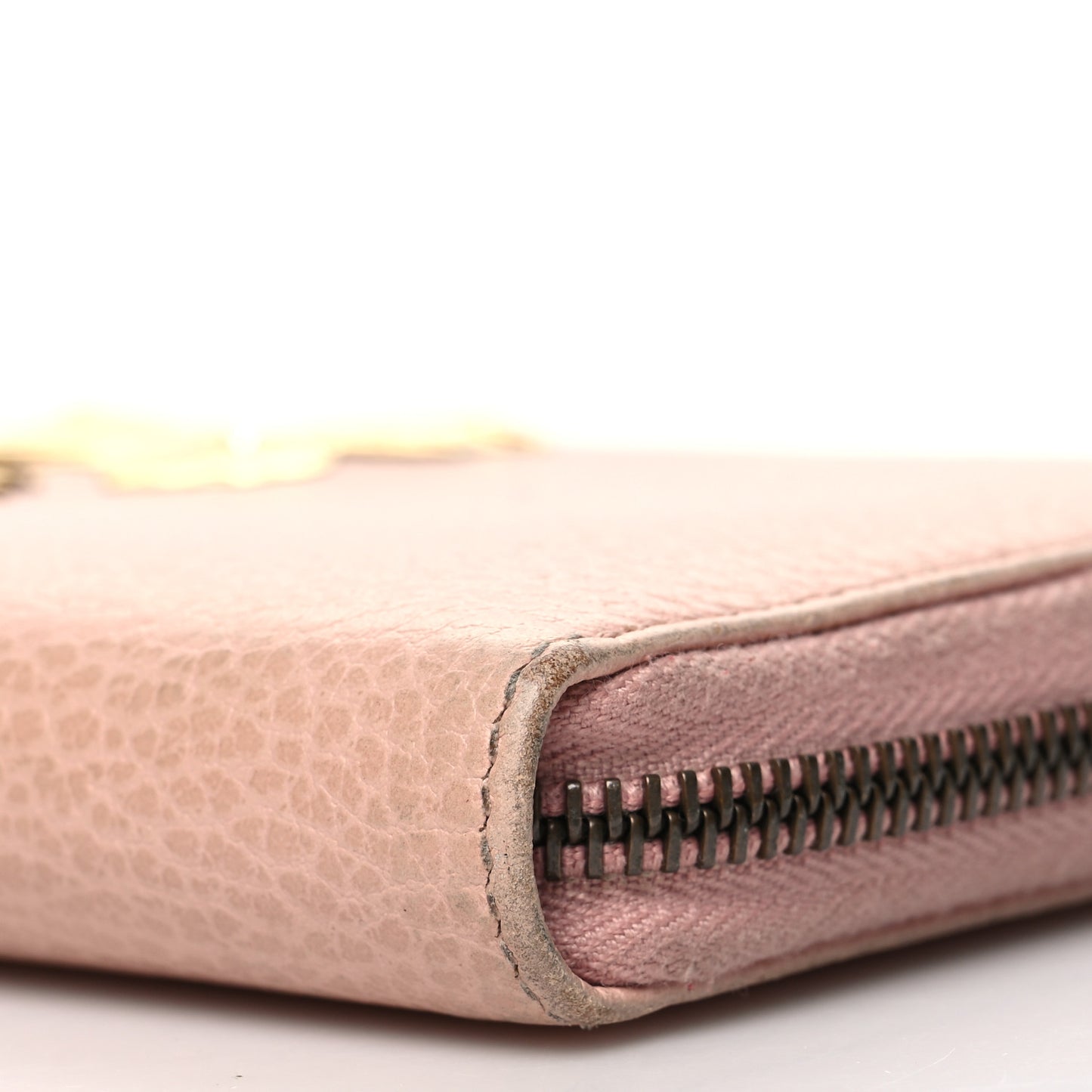 Calfskin Butterfly Farfalla Zip Around Wallet Perfect Pink