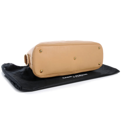 Saint Laurent Leather Large Muse Nude 5 of 8