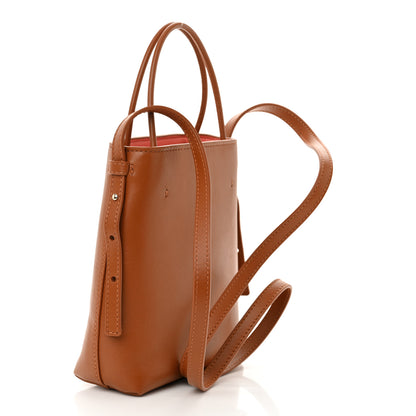 Chloe Shiny Calfskin Micro Sense Tote Bag Caramel 3 of 10