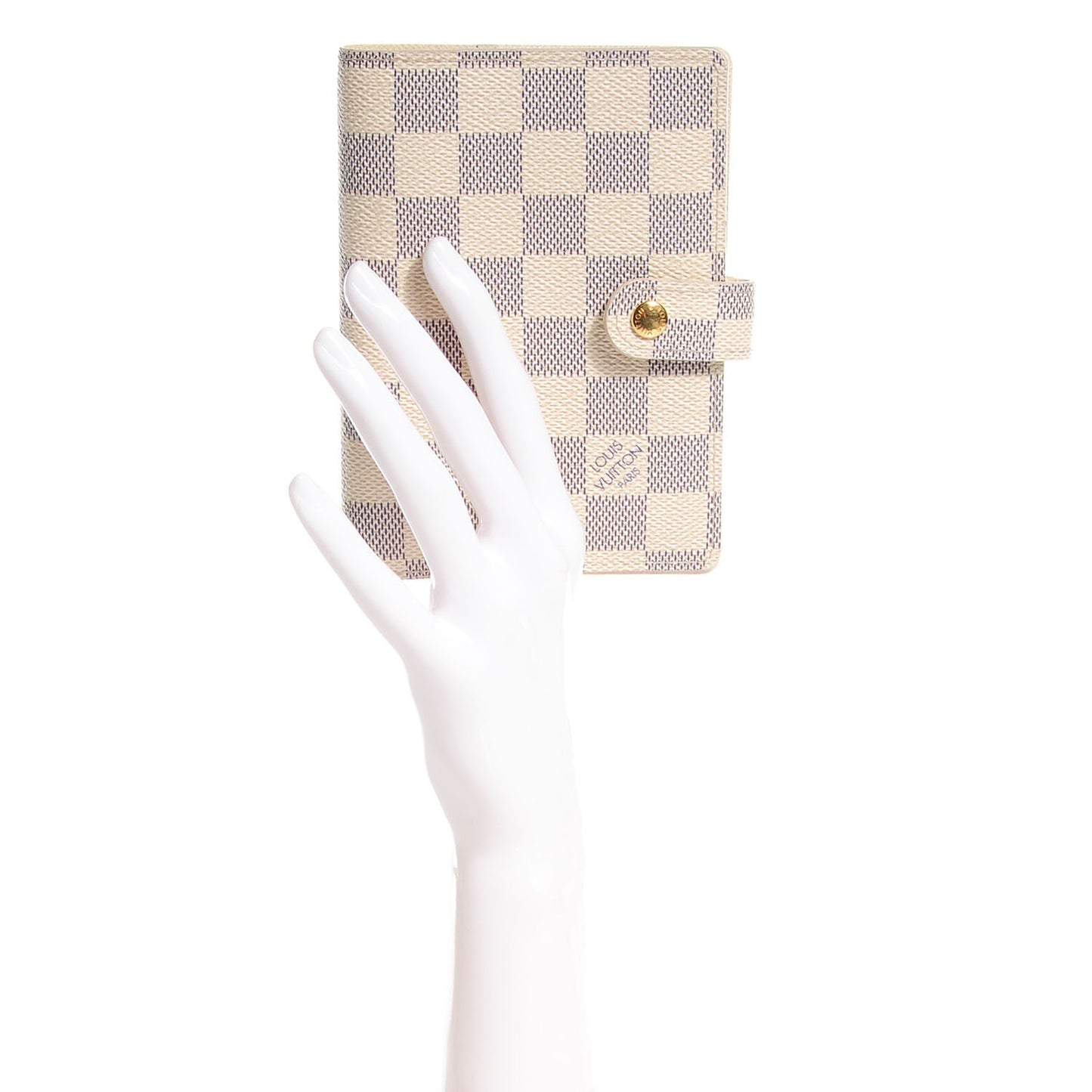 Damier Azur Small Ring Agenda Cover