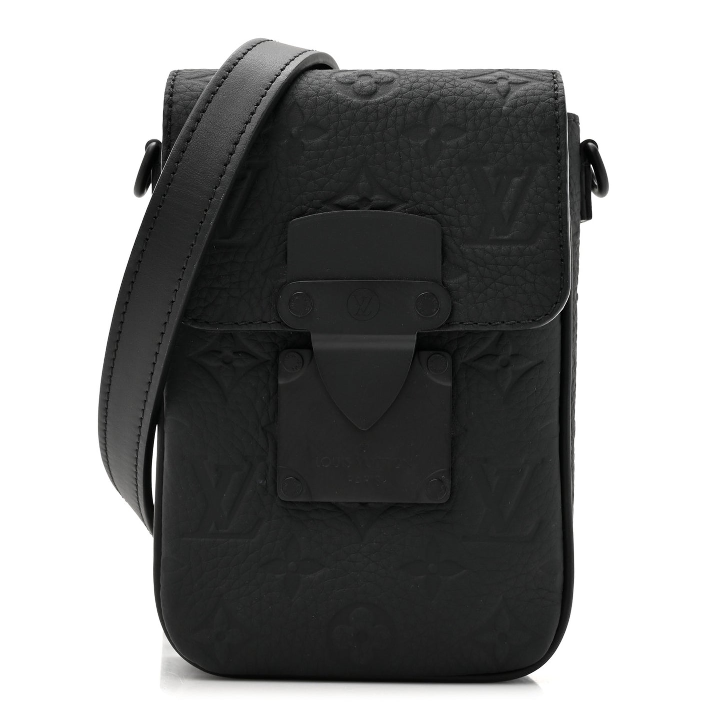 Taurillon Monogram S Lock Wearable Wallet Black