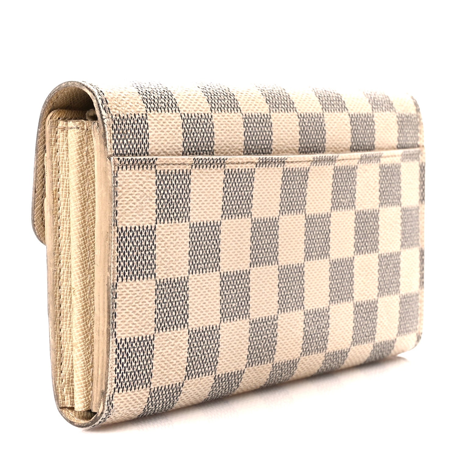 Louis Vuitton Damier Azur Sarah Wallet NM 3 of 10