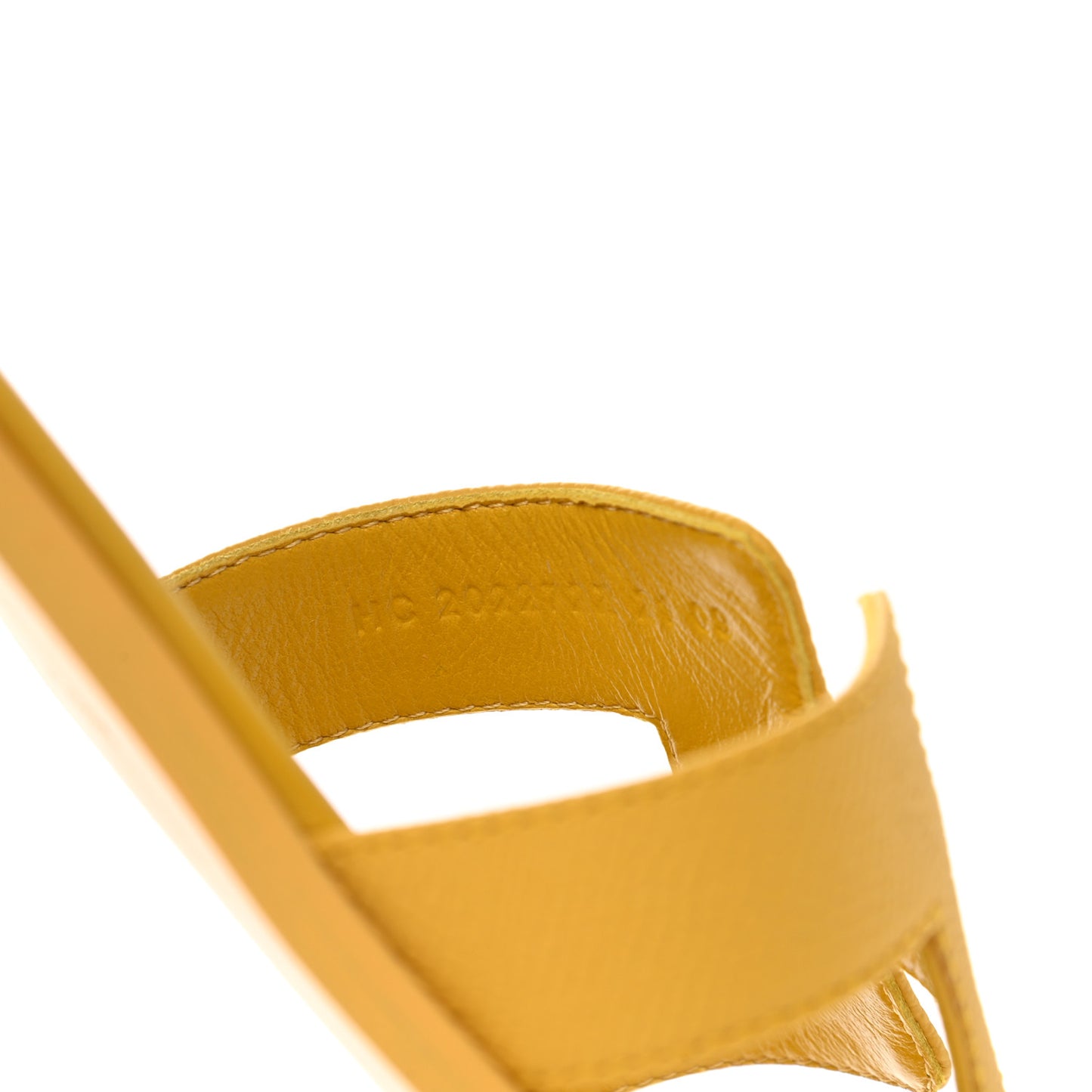 Epsom Oran Sandals 37.5 Jaune Sable