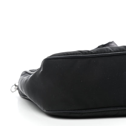 Prada Nylon Re-Edition 2005 Shoulder Bag Black 9 of 10