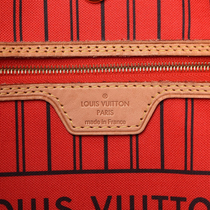 Louis Vuitton Monogram Jungle Dots Neo Neverfull MM Coquelicot Denim 7 of 14