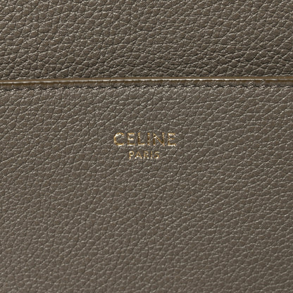 Celine Soft Grained Calfskin Sangle Bucket Bag Taupe 6 of 9