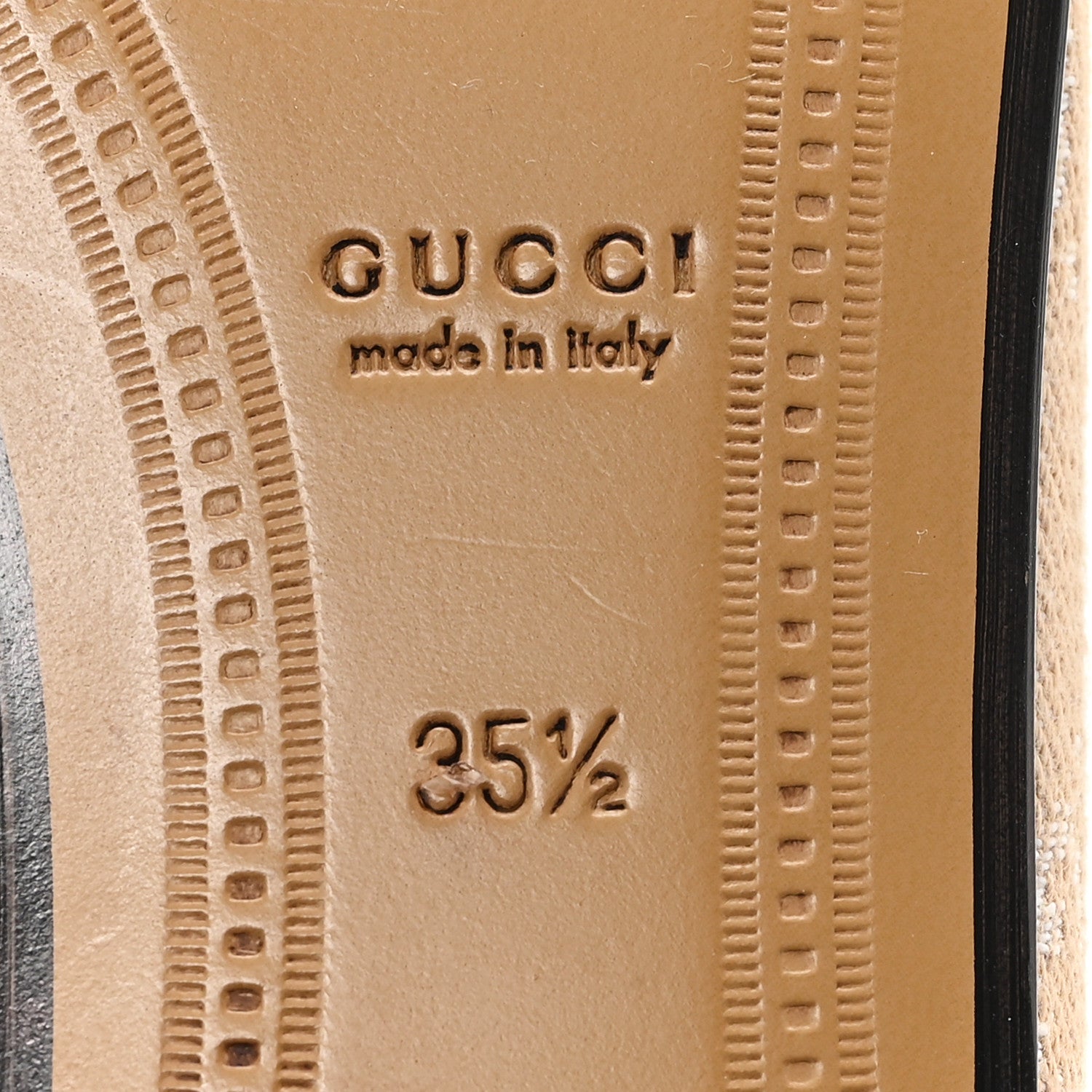 Gucci Canvas GG Monogram Horsebit Womens Jordaan Loafers 35.5 Souffle Rose 7 of 10