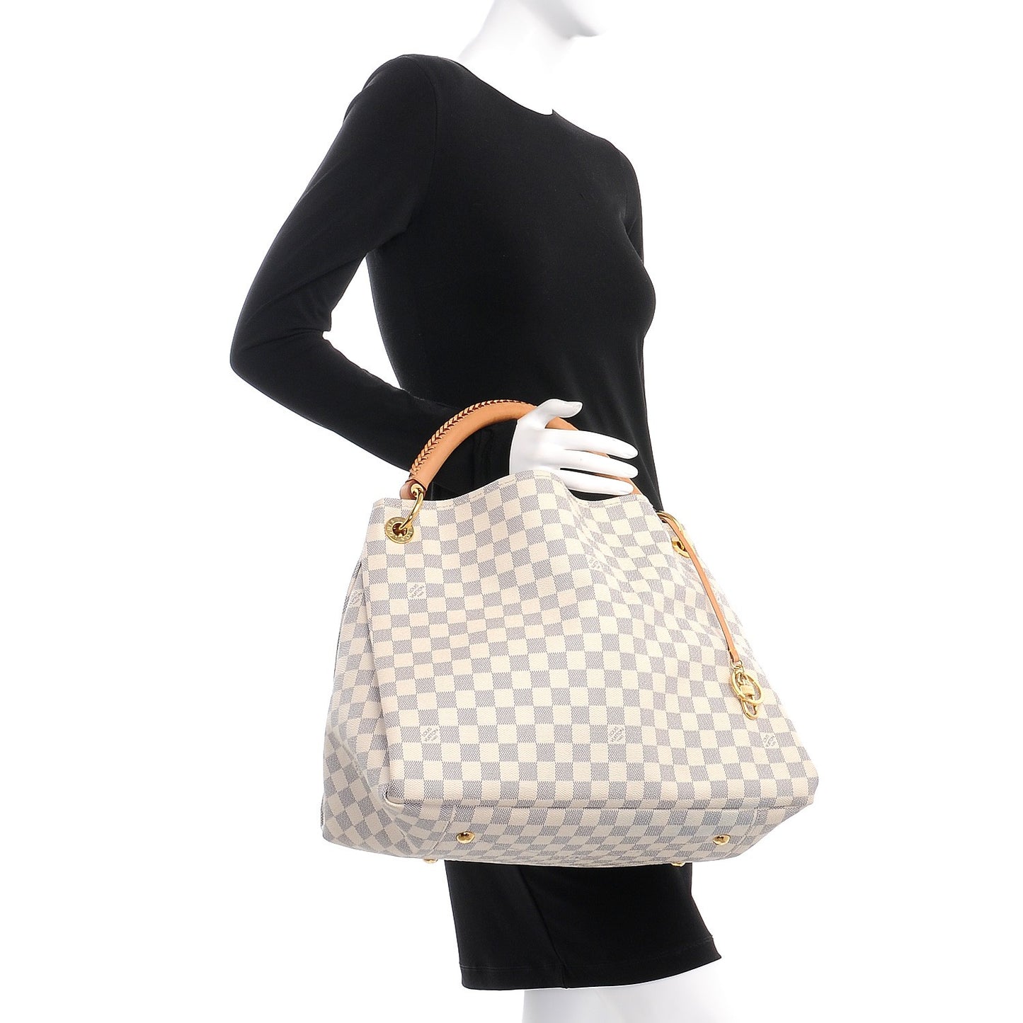 Damier Azur Artsy MM