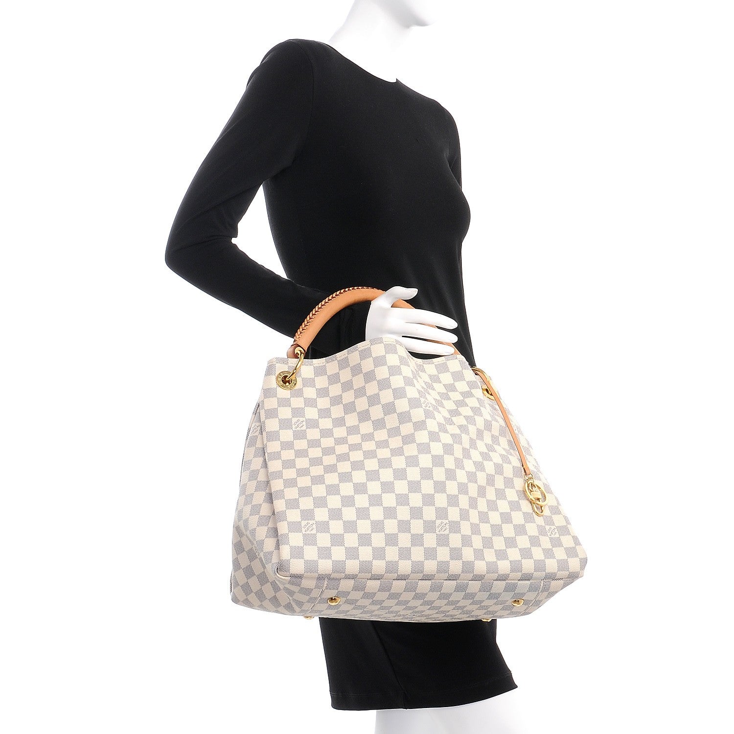 Louis Vuitton Damier Azur Artsy MM 2 of 14