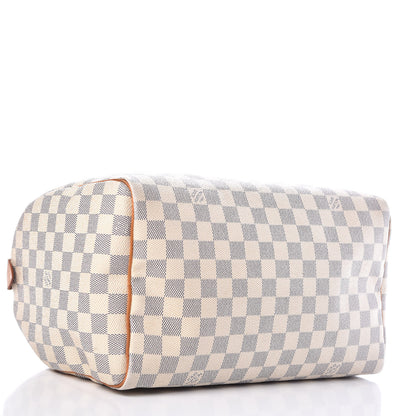 Louis Vuitton Damier Azur Speedy 30 4 of 17
